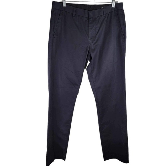 Bonobos Pants Men's 33x32 Blue Tuesday Straight Leg Twill Chino Cotton - Picture 2 of 9